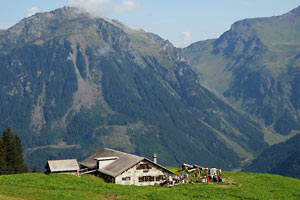 Unterkunft in der Panoramahütte